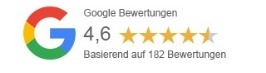 Google Bewertung 4,6 Sterne